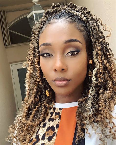 blonde and black crochet braids|crochet braids hairstyles.